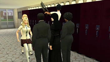 Church girls get nasty