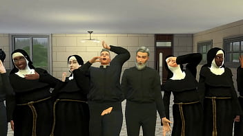 Church girls get nasty