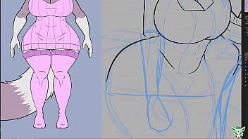 Curvy broadcast by sbfox on picarto from november 2020 a