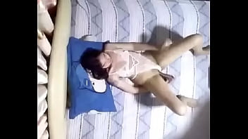 Behind the scenes of a beautiful woman masturbating