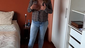 I put my hand in and pull down my jeans i touch myself my stepson masturbates