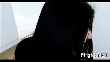 Nasty playgirl getting stuffed