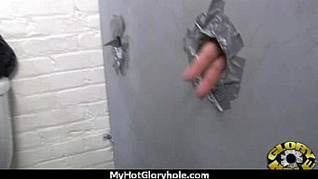Babe Sucks And Fucks Black Cock At Gloryhole 8 thumbnail