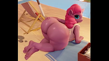 Fatass bitch in beach