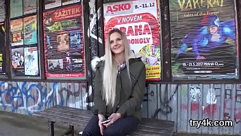 Natural teenie gives blowjob in pov and gets yummy twat reamed