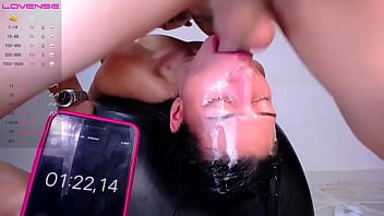 Upside down ruthless face