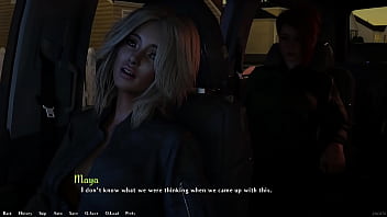 Being a dik #197 blonde babe is in the car after a hot thanksgiving