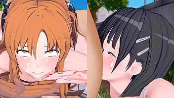 Asuna fucking school