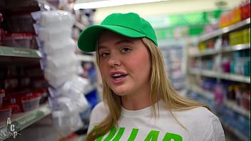 Wisconsin Tiff Quit Porn To Work At Dollar Tree Only To Still End Up On Her Knees For Pay thumbnail