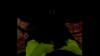 Futanubis mommy fucks lewd goblin