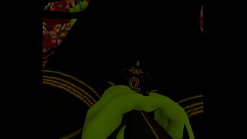 Futanubis mommy fucks lewd goblin