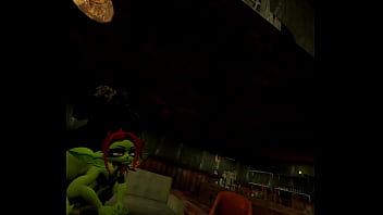 Futanubis mommy fucks lewd goblin