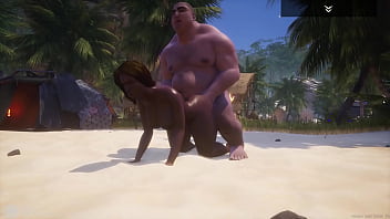 Fat man tries to satisfy hot big tit ass black milf indra Fat man tries to satisfy hot big tit ass black milf indra