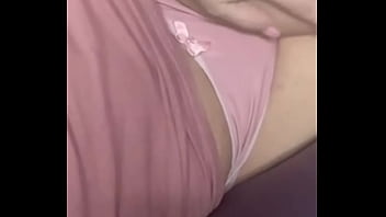 Hot blonde showing off her tits softcore