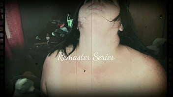 Spanked tied up and a giant load remaster