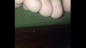 Her soles and a lil leg