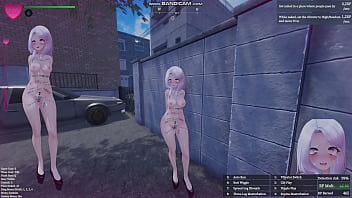 Leaving the coat on the top floor of an apartment building