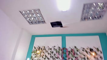 4 girls suck this lucky guy's cock