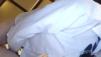 18 year old japanese brunette beauty slender amateur blowjob and creampie sex uncensored asian hentai