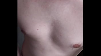 Hot guy gets undressed in the bathroom for snapchat