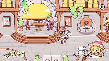 Squeezing out loads while on the job futanari di funghi ft gumi