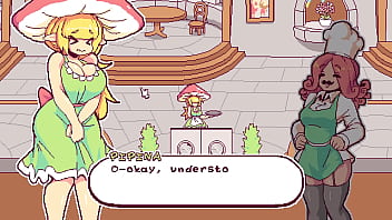 Squeezing out loads while on the job futanari di funghi ft gumi