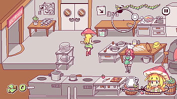 Squeezing out loads while on the job futanari di funghi ft gumi