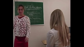 Liv student & teacher get spanked then liv masturbates