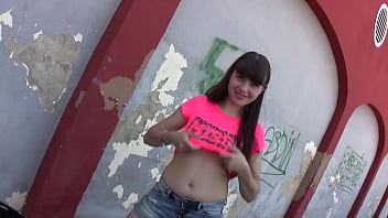 Brunette teen luna rival pick up on the street and fucked hard