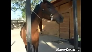 Sexy blonde bree having sexy fun time with coach who teaches her about riding