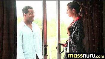 Sexy body gets a happy ending massage 2