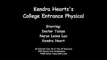 Tampa university entrance physical kendra heart