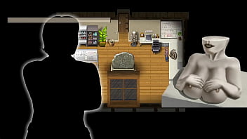 Cumming inside all the statues for a good ending a silent statue