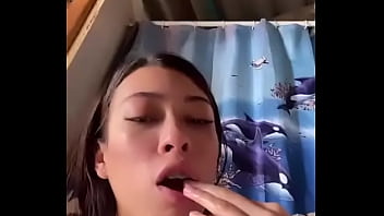 Puke eating practice for filthy latina teen
