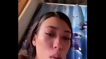 Puke eating practice for filthy latina teen