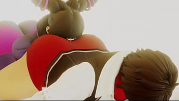 Street fighter sakura x juri booty shaking face twerking Street fighter sakura x juri booty shaking face twerking