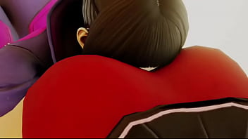 Street fighter sakura x juri booty shaking face twerking Street fighter sakura x juri booty shaking face twerking