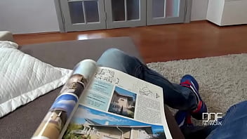 Shag the pov foot job with czech babe