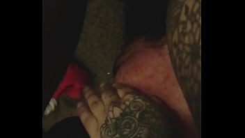 Big titty snow bunny gives soppy blowjob