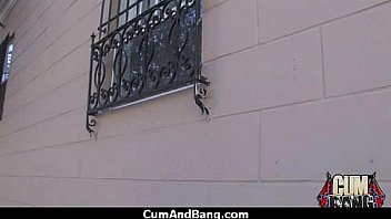 Cum and bang group facial jizz 1