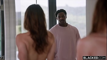 Blacked mischievous babe takes on black cock