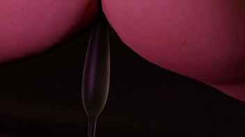 Game character hilda having fun with her pussy