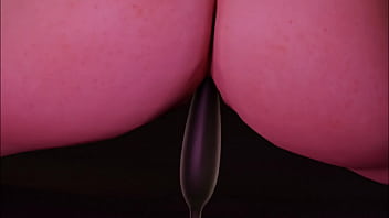 Game character hilda having fun with her pussy