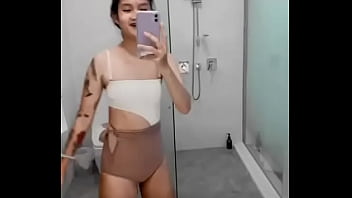 Delia sugar sexy dancing in swimwear