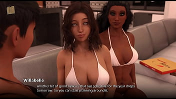 Wvm 186 Leaving 2 Gorgeous Milfs Behind To Enter A Room Full Of Beautiful Women thumbnail