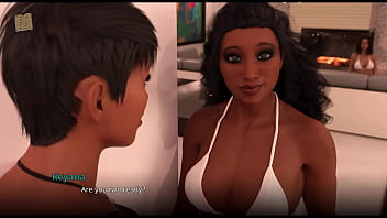 Wvm 186 leaving 2 gorgeous milfs behind to enter a room full of beautiful women