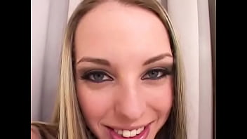 Felix vicious sexy slim coed big cock pov blowjob and cum facial