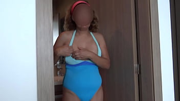 Stepson masturbates watching and touching my tits big cumshots Stepson masturbates watching and touching my tits big cumshots