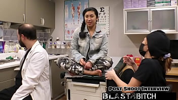 Jasmine Rose's Face Gets Blasted Full Of Cum thumbnail