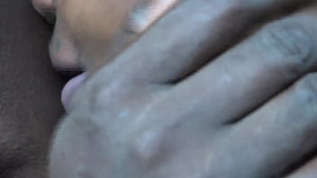 In the bush with this lady ass licking and hot anal fucking this morning very early with a muscular nightclub bouncer